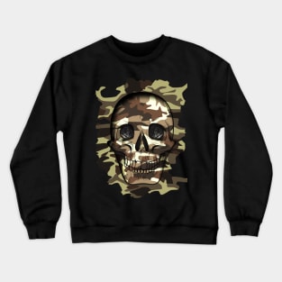 Skull Camouflage Crewneck Sweatshirt